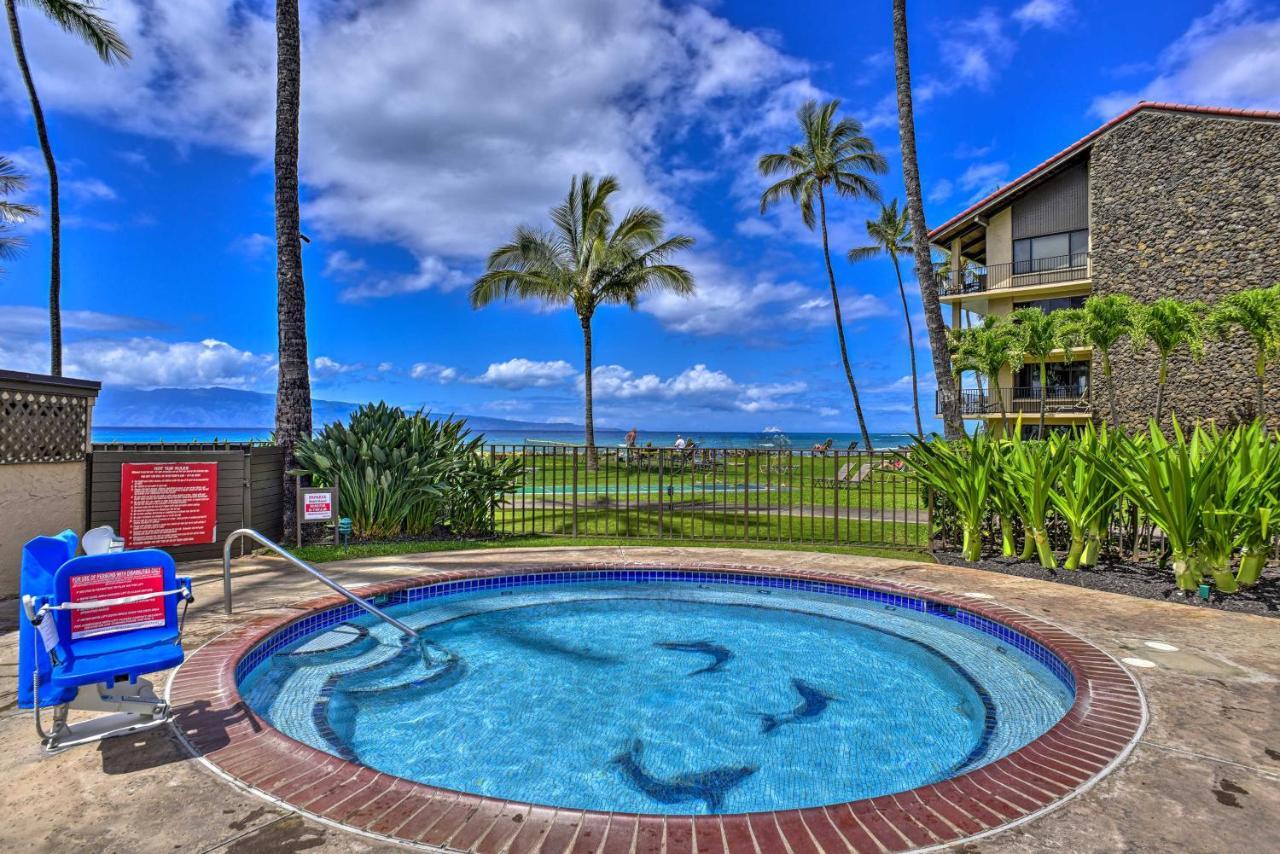 Lahaina Resort Retreat With Pool And Ocean Views! Кахана Экстерьер фото