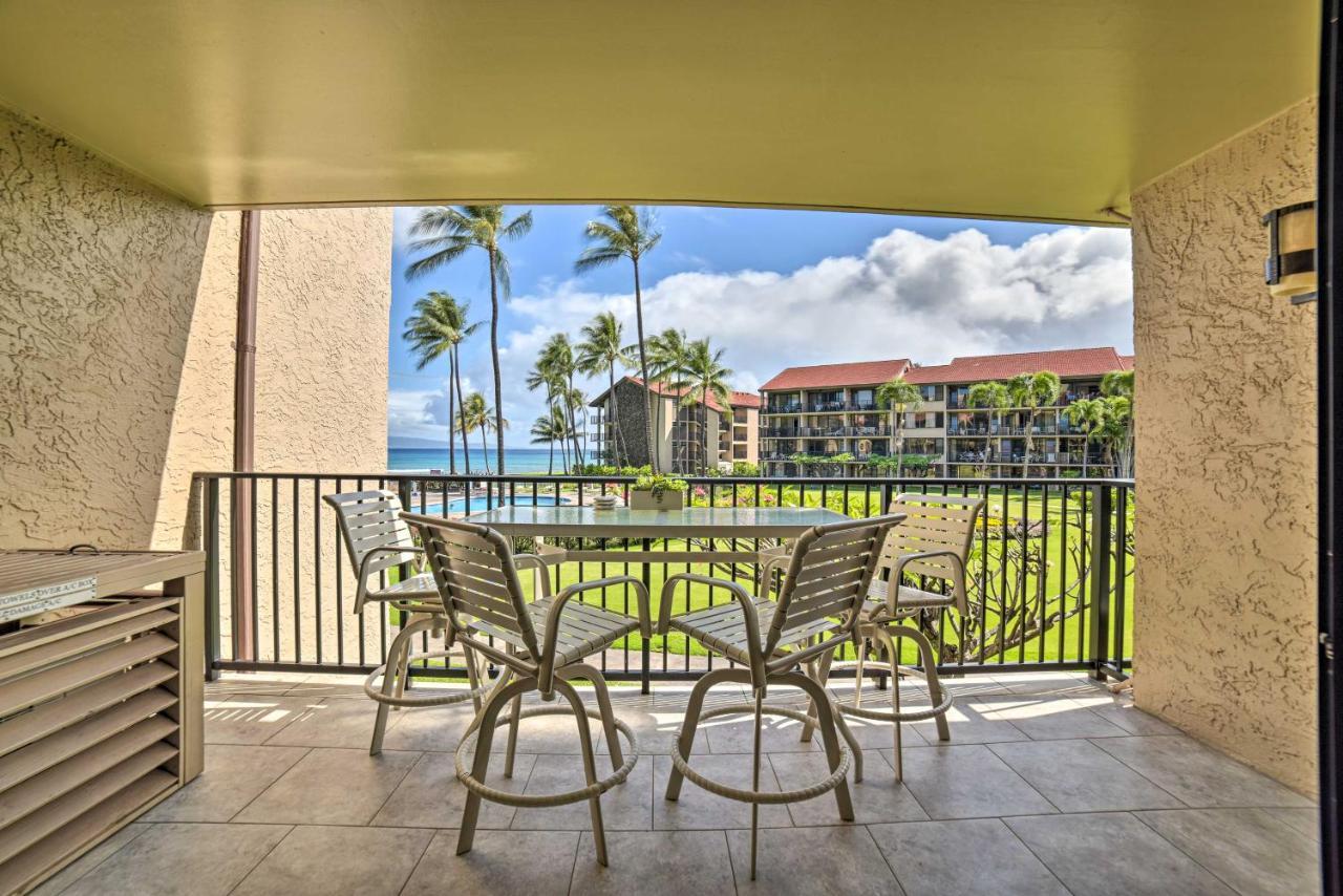 Lahaina Resort Retreat With Pool And Ocean Views! Кахана Экстерьер фото